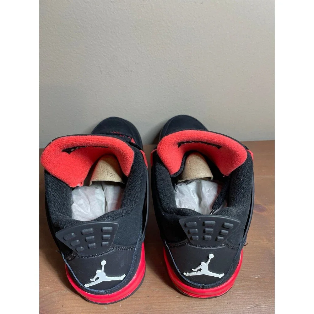 Jordan Air Jordan 4 Retro Red Thunder Black/Red Men’s Mid Top Basketball